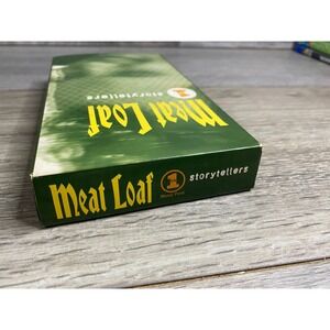 Meat Loaf VH1 Storytellers VHS Tape Music First Concert Performance
